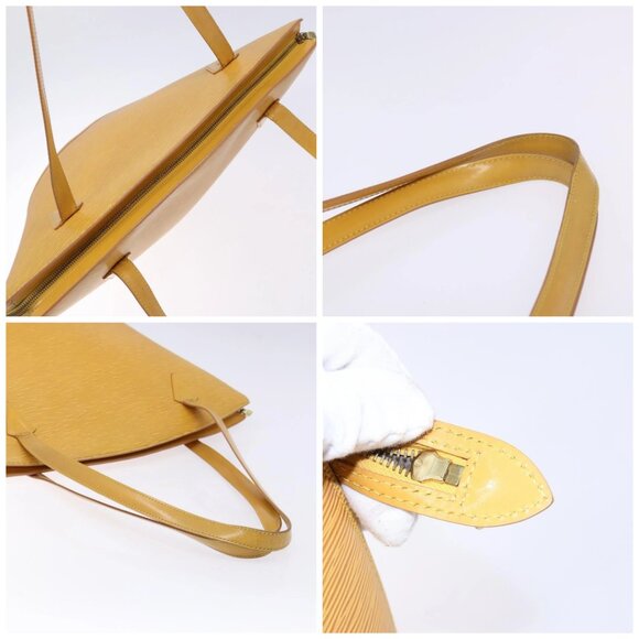 LOUIS VUITTON Epi Saint Jacques Shopping Shoulder Bag Yellow M52269 Auth 141419 - Picture 16 of 16